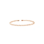 Suzanne Kalan Golden Mini Bangle in 18K Rose Gold | Fine Bracelets | Coveti
