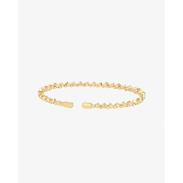 Suzanne Kalan Golden Mini Bangle in 18K Yellow Gold | Fine Bracelets | Coveti