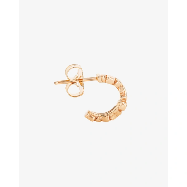 Suzanne Kalan Golden Mini Hoops in 18K Rose Gold, Ref. GCE103-RGX | Fine Earrings | Coveti