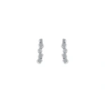 Suzanne Kalan Golden Mini Studs in 18K White Gold, Ref. GCE100-WG | Fine Earrings | Coveti
