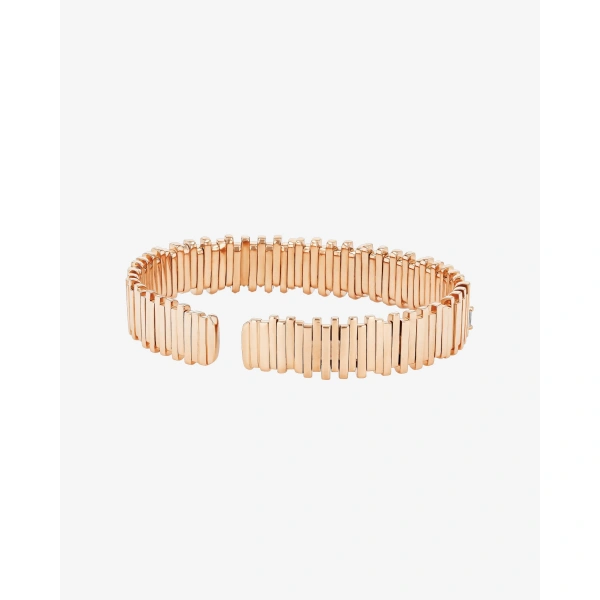 Suzanne Kalan Golden Stacker Diamond Bangle in 18K Rose Gold | Fine Bracelets | Coveti