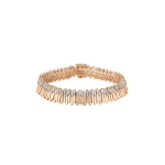 Suzanne Kalan Golden Stacker Tennis Bracelet in 18K Rose Gold, Ref. GCB106D-RG | Fine Bracelets | Coveti