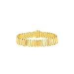 Suzanne Kalan Golden Stacker Tennis Bracelet in 18K Yellow Gold, Ref. GCB119D-YG | Fine Bracelets | Coveti