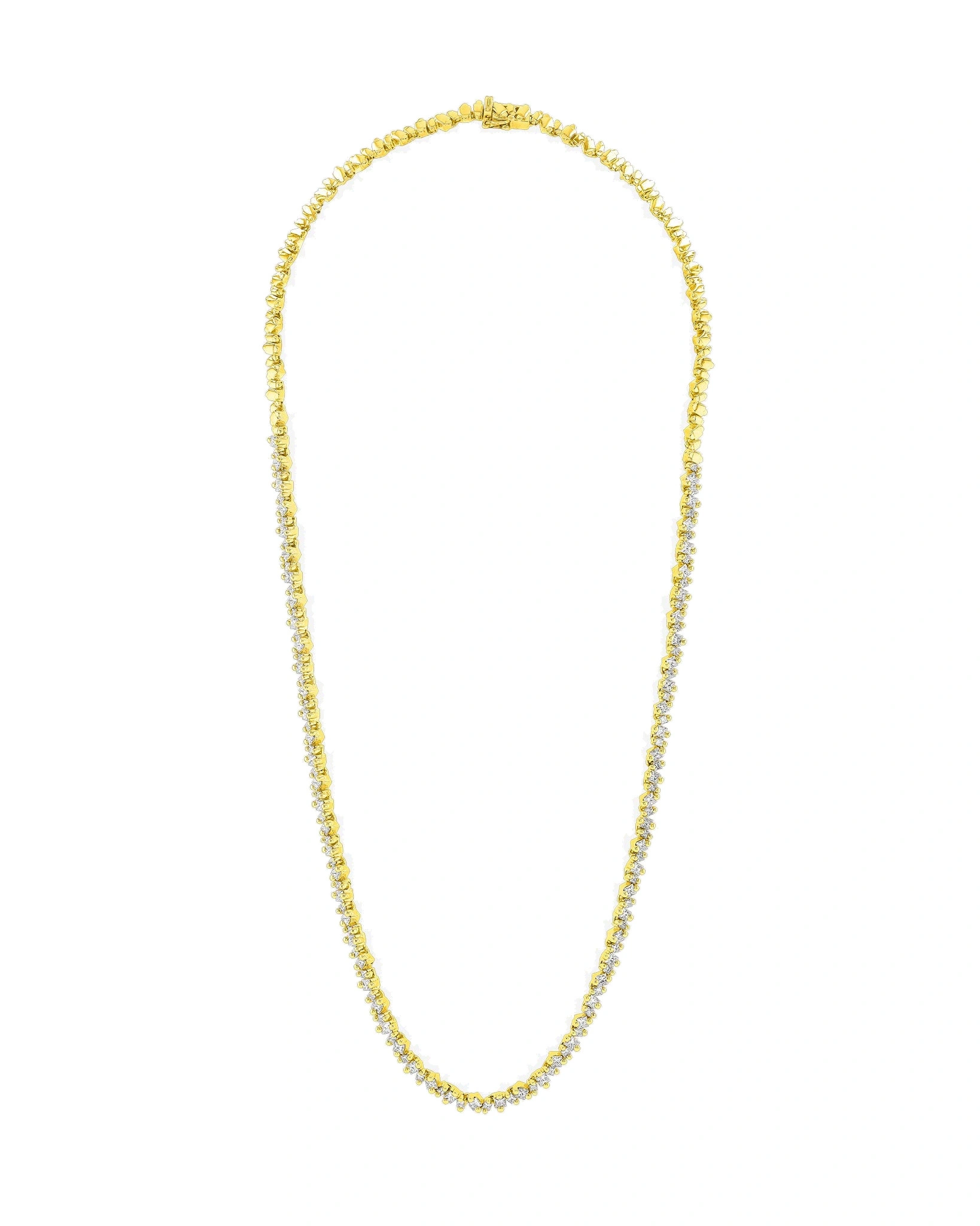 Suzanne Kalan La Fantaisie Cosmic Diamond Tennis Necklace in 18K Yellow Gold Suzanne Kalan La Fantaisie Cosmic Diamond Tennis Necklace in 18K Yellow Gold | Fine Necklaces | Coveti