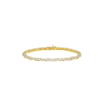 Suzanne Kalan La Fantaisie Cosmic Tennis Bracelet in 18K Yellow Gold | Fine Bracelets | Coveti