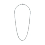 Suzanne Kalan La Fantaisie Cosmic Tennis Necklace in 18K White Gold | Fine Necklaces | Coveti