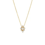 Suzanne Kalan La Fantaisie Star Diamond Pendant in 18K Yellow Gold | Fine Necklaces | Coveti