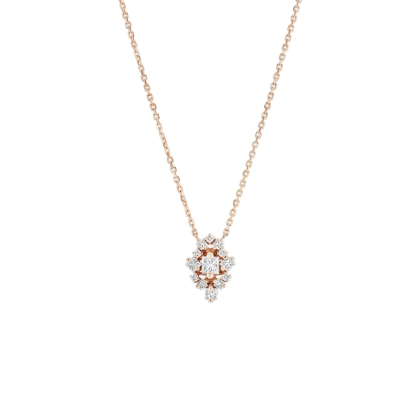 Suzanne Kalan La Fantaisie Star Pendant in 18K Rose Gold | Fine Necklaces | Coveti