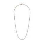 Suzanne Kalan Linear Full Tennis Necklace in 18K Rose Gold | Fine Necklaces | Coveti