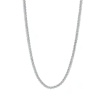 Suzanne Kalan Princess Mini Diamond 36" Inch Tennis Necklace in 18K White Gold | Fine Necklaces | Coveti