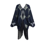 Taller Marmo 1920 Blouse in Midnight Blue | Blouse | Coveti