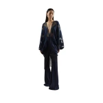 Taller Marmo 1920 Blouse in Midnight Blue | Blouse | Coveti