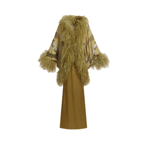 1920 Gown in Antique Bronze