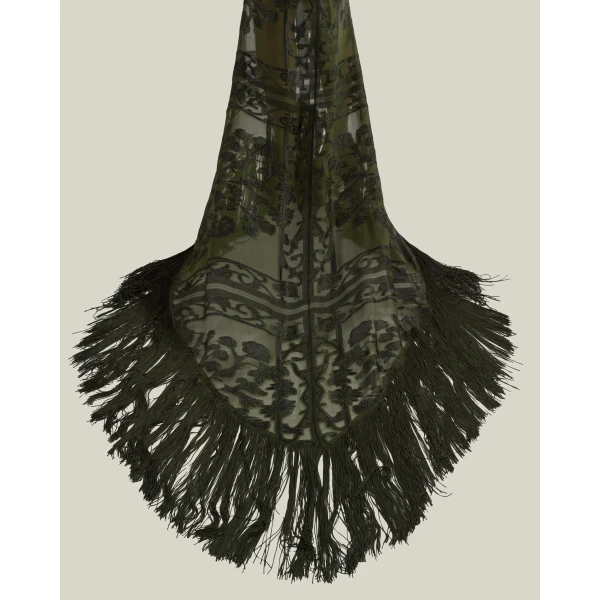 Taller Marmo 1926 Gown in Juniper | Evening Gowns | Coveti