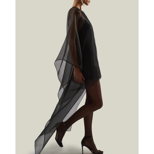 Taller Marmo Boston Dress in Black | Mini Dresses | Coveti