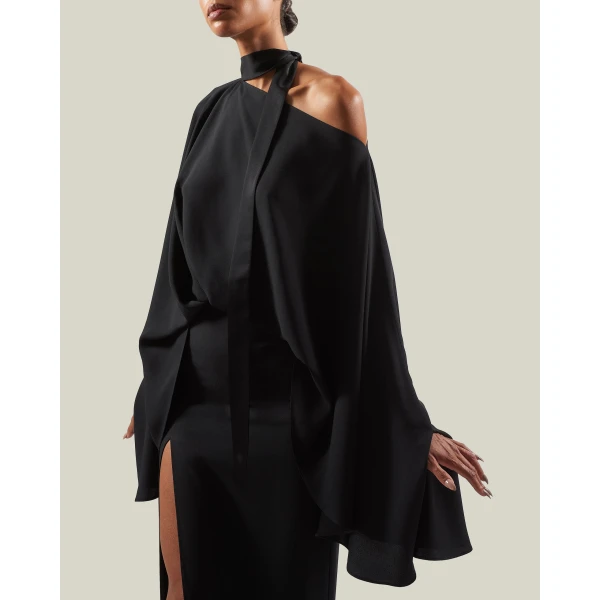 Taller Marmo Brooks Dress in Black | Maxi Dresses | Coveti