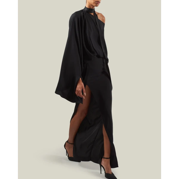 Taller Marmo Brooks Dress in Black | Maxi Dresses | Coveti
