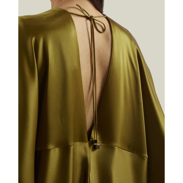 Taller Marmo Butterfly Gown in Antique Bronze | Evening Gowns | Coveti
