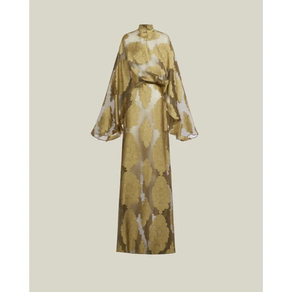 Taller Marmo Chimera Gown in Antique Bronze | Evening Gowns | Coveti