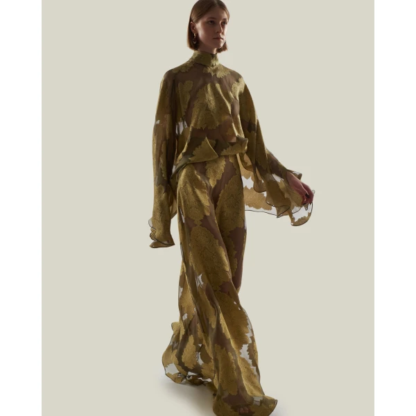 Taller Marmo Chimera Gown in Antique Bronze | Evening Gowns | Coveti