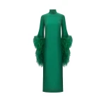 Taller Marmo Del Rio Dress in Emerald Green | Dresses | Coveti