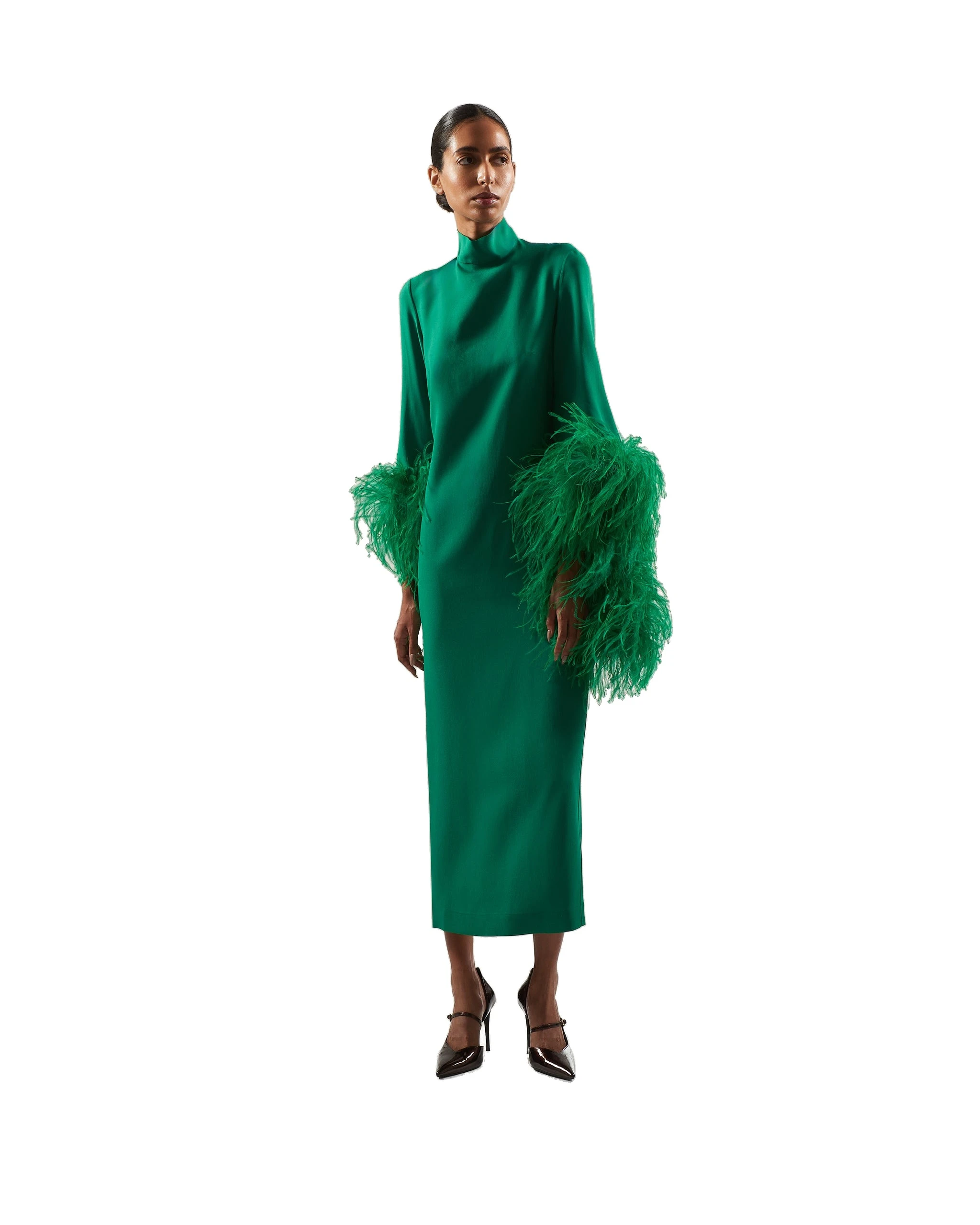 Taller Marmo Del Rio Dress in Emerald Green Taller Marmo Del Rio Dress in Emerald Green | Dresses | Coveti