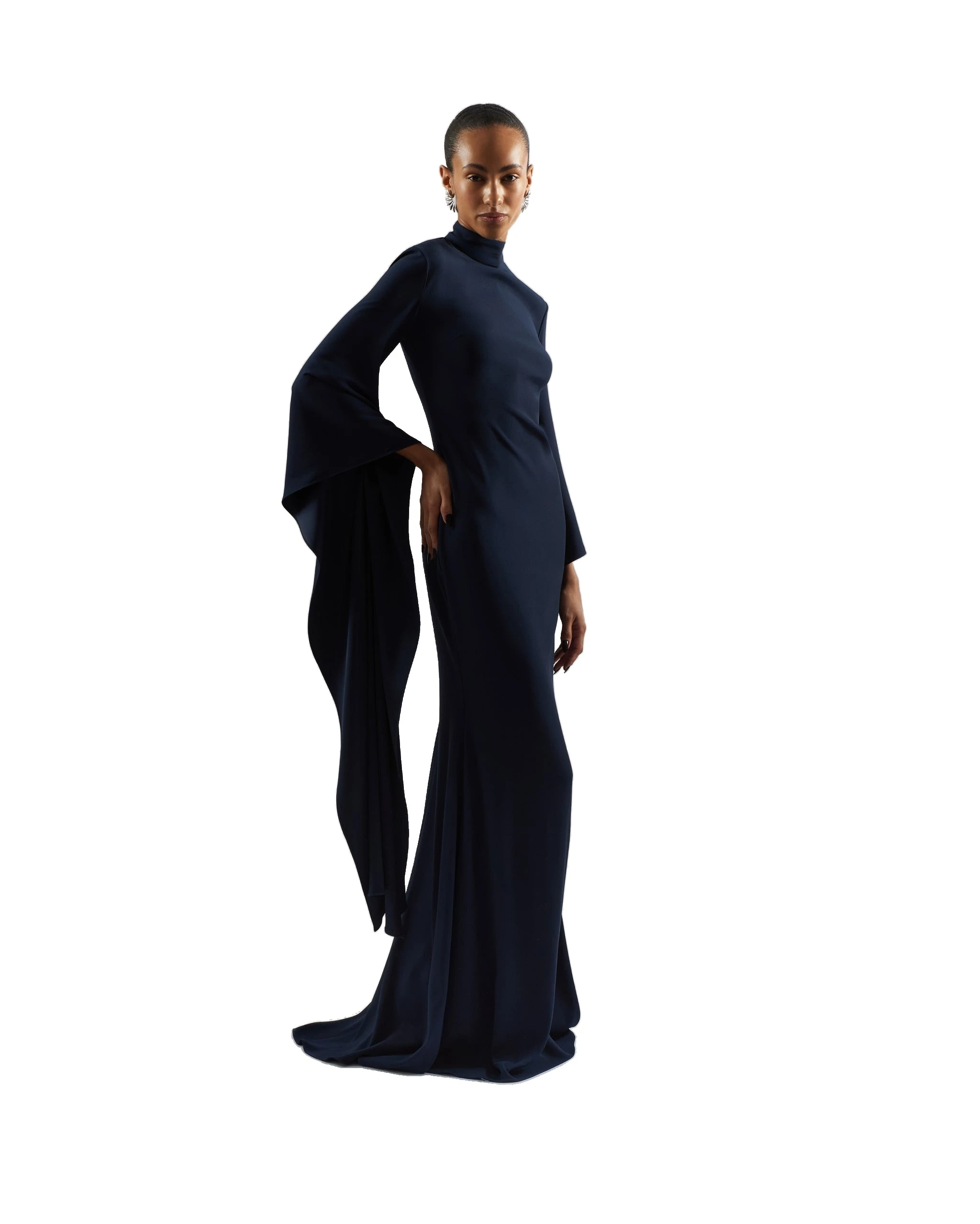 Taller Marmo Dragon Gown in Midnight Blue Taller Marmo Dragon Gown in Midnight Blue | Dresses | Coveti