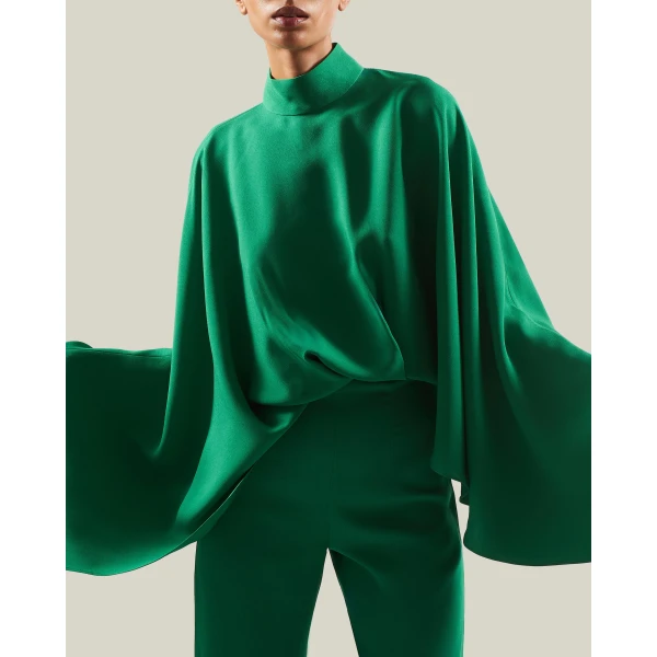 Taller Marmo Eolia Jumpsuit in Emerald Green | Jumpsuit | Coveti
