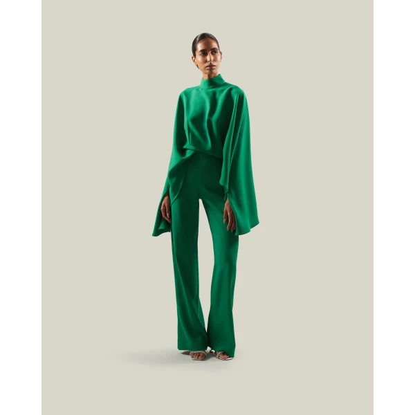 Taller Marmo Eolia Jumpsuit in Emerald Green | Jumpsuit | Coveti