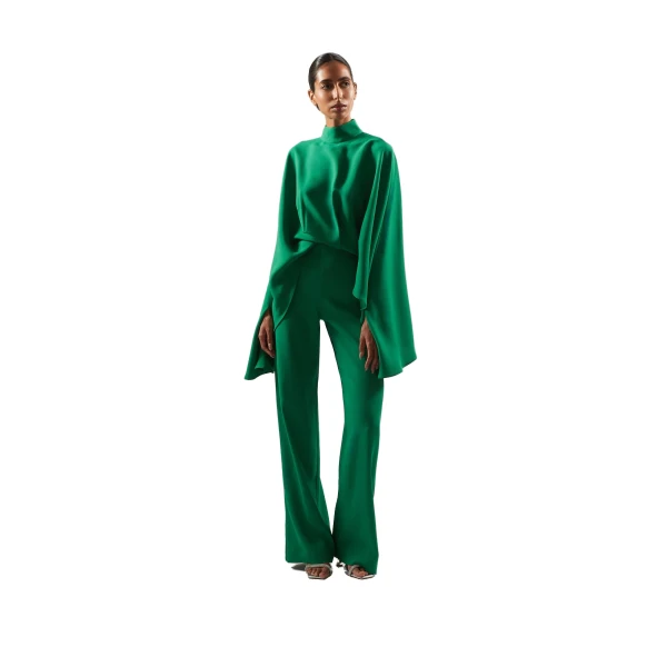 Eolia Jumpsuit in Emerald Green
