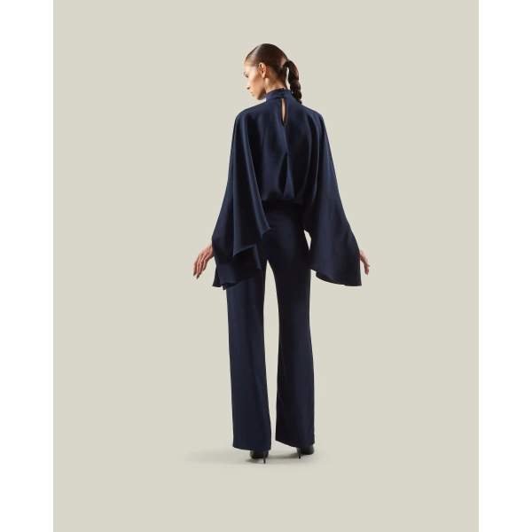 Taller Marmo Eolia Jumpsuit in Midnight Blue | Jumpsuit | Coveti
