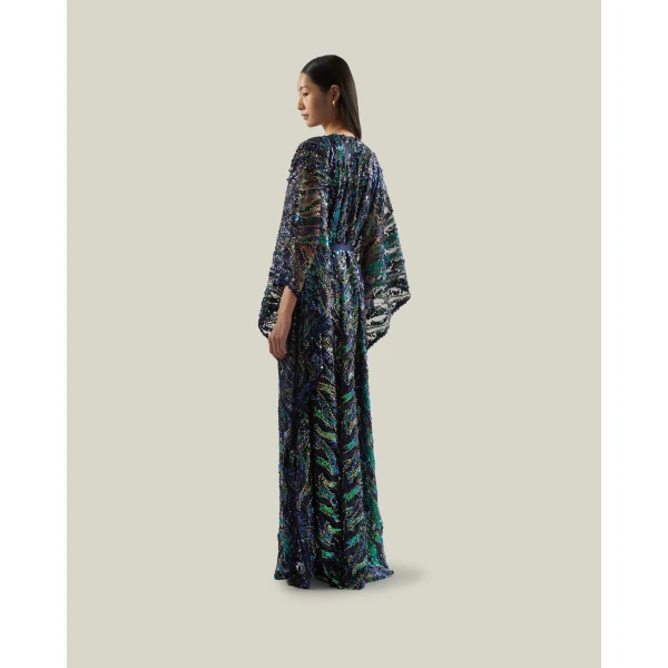 Taller Marmo Firefly Kaftan in Multicolor | kaftan | Coveti
