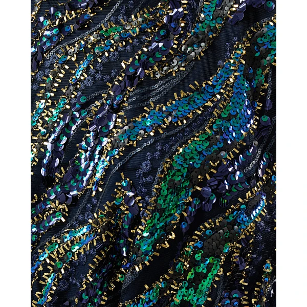 Taller Marmo Firefly Kaftan in Multicolor | kaftan | Coveti