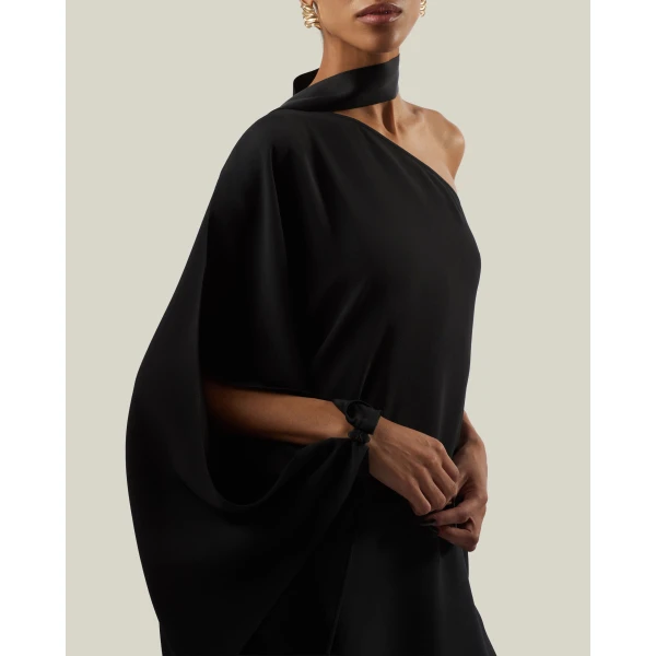 Taller Marmo Florinda Dress in Black | Maxi Dresses | Coveti