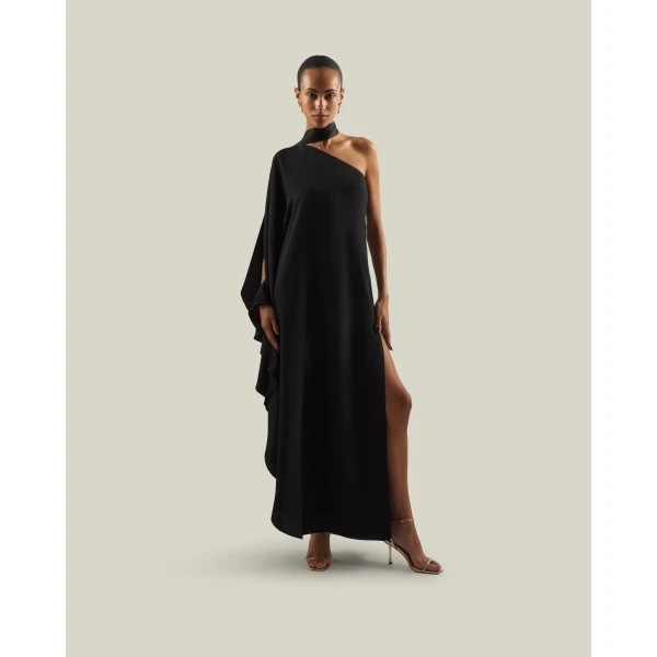 Taller Marmo Florinda Dress in Black | Maxi Dresses | Coveti