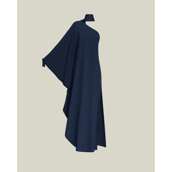 Taller Marmo Florinda Dress in Midnight Blue | Maxi Dresses | Coveti