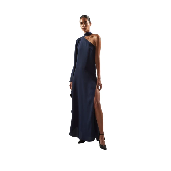 Florinda Dress in Midnight Blue