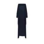 Taller Marmo Mila Satin Kaftan in Midnight Blue | Dresses | Coveti