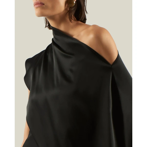 Taller Marmo Mini Berenson Dress in Black | Mini Dresses | Coveti