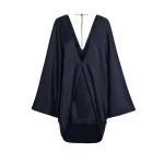 Taller Marmo Mini Butterfly Dress in Midnight Blue | Dresses | Coveti