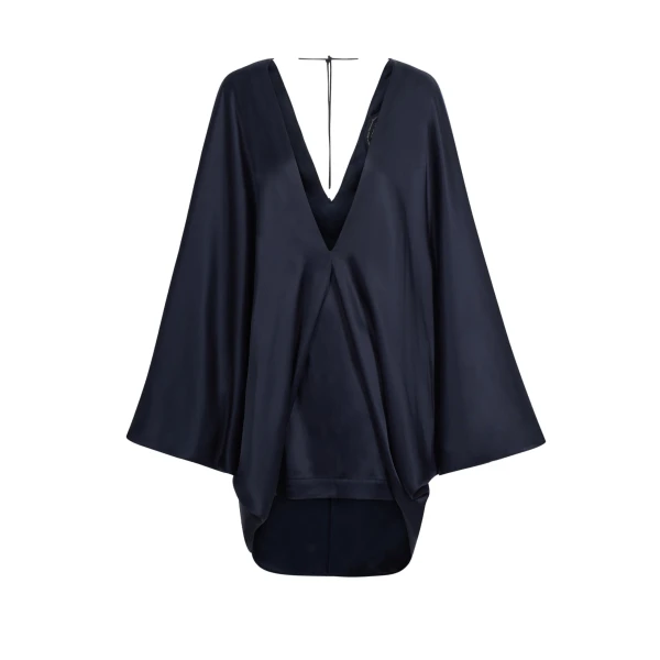 Mini Butterfly Dress in Midnight Blue