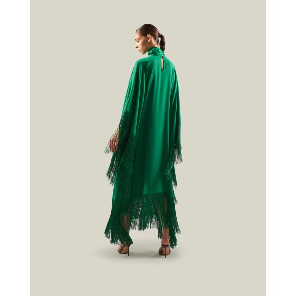 Taller Marmo Mrs Ross Kaftan in Emerald Green | kaftan | Coveti