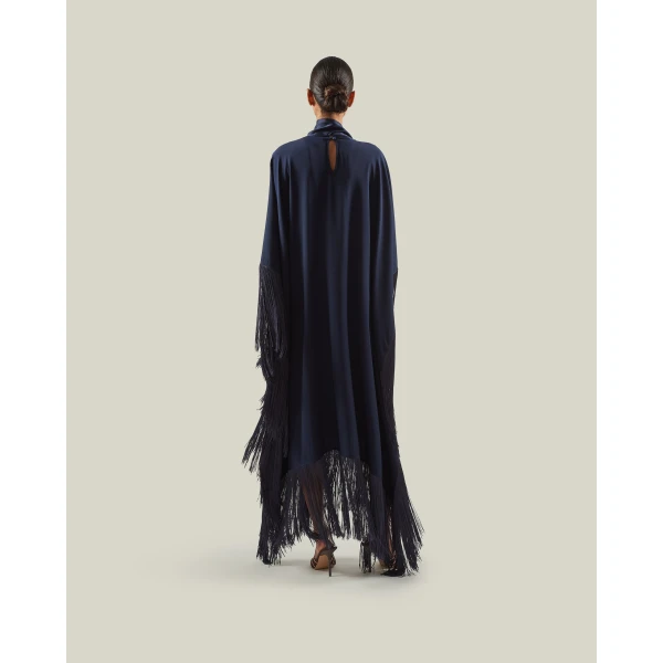 Taller Marmo Mrs Ross Kaftan in Midnight Blue | kaftan | Coveti
