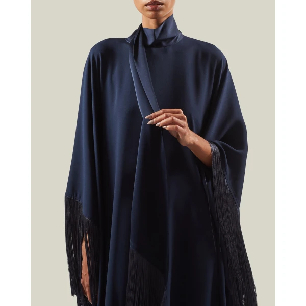 Taller Marmo Mrs Ross Kaftan in Midnight Blue | kaftan | Coveti