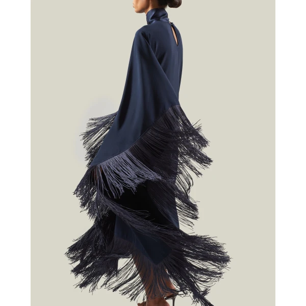 Taller Marmo Mrs Ross Kaftan in Midnight Blue | kaftan | Coveti