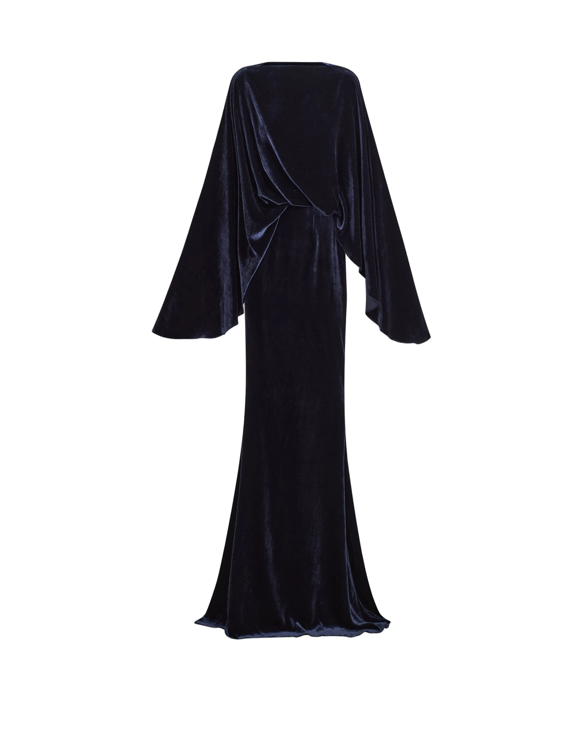 Taller Marmo Musidora Gown in Midnight Blue Taller Marmo Musidora Gown in Midnight Blue | Dresses | Coveti