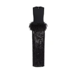 Taller Marmo Notte Gown in Black | Dresses | Coveti