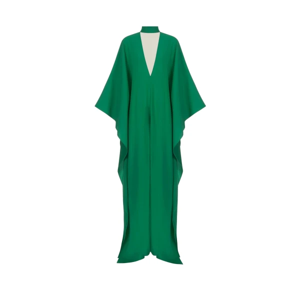 Taller Marmo OOO Kaftan in Emerald Green | Dresses | Coveti