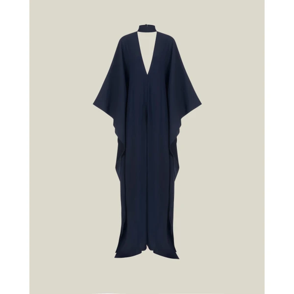 Taller Marmo OOO Kaftan in Midnight Blue | kaftan | Coveti