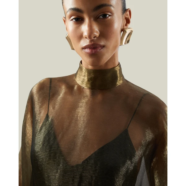Taller Marmo Sphinx Kaftan in Antique Gold | kaftan | Coveti